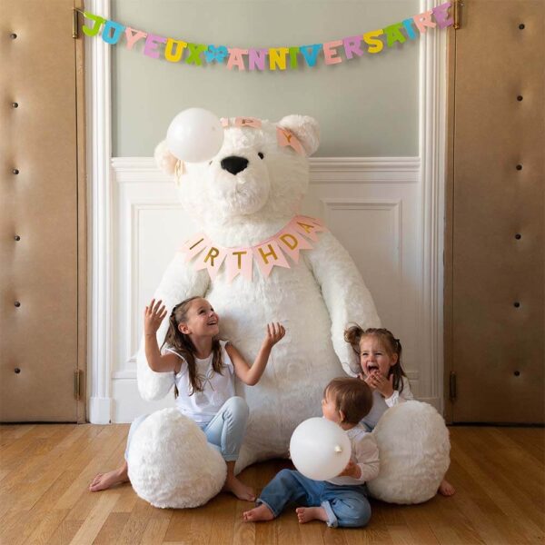 Mon Ours en Peluche Géant