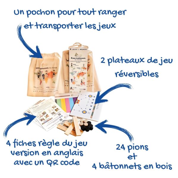 EnVoyaJeux 4 jeux traditionnels
