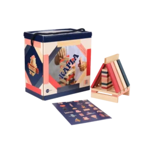 KAPLA - Baril 120 Rose Rouge Bleu