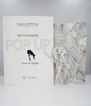 Mes Coloriages Pop Up - Oiseaux des Tropiques
