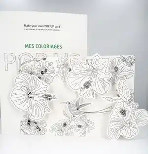 Mes Coloriages Pop Up - Oiseaux des Tropiques