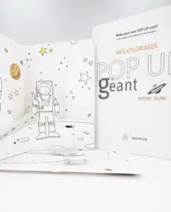 Mes Coloriages Pop Up - Système Solaire
