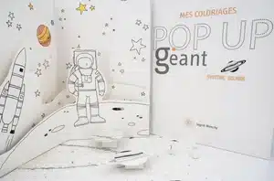 Mes Coloriages Pop Up - Système Solaire