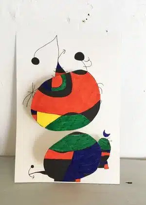 Mes Coloriages Pop Up - Joan Miró