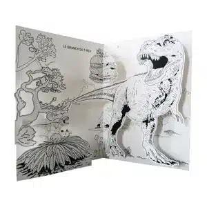 Mes Coloriages Pop Up - Le Brunch du T-Rex